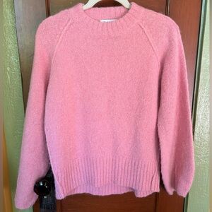RODEBJER LUXURY ALPACA WOOL PINK SWEATER
